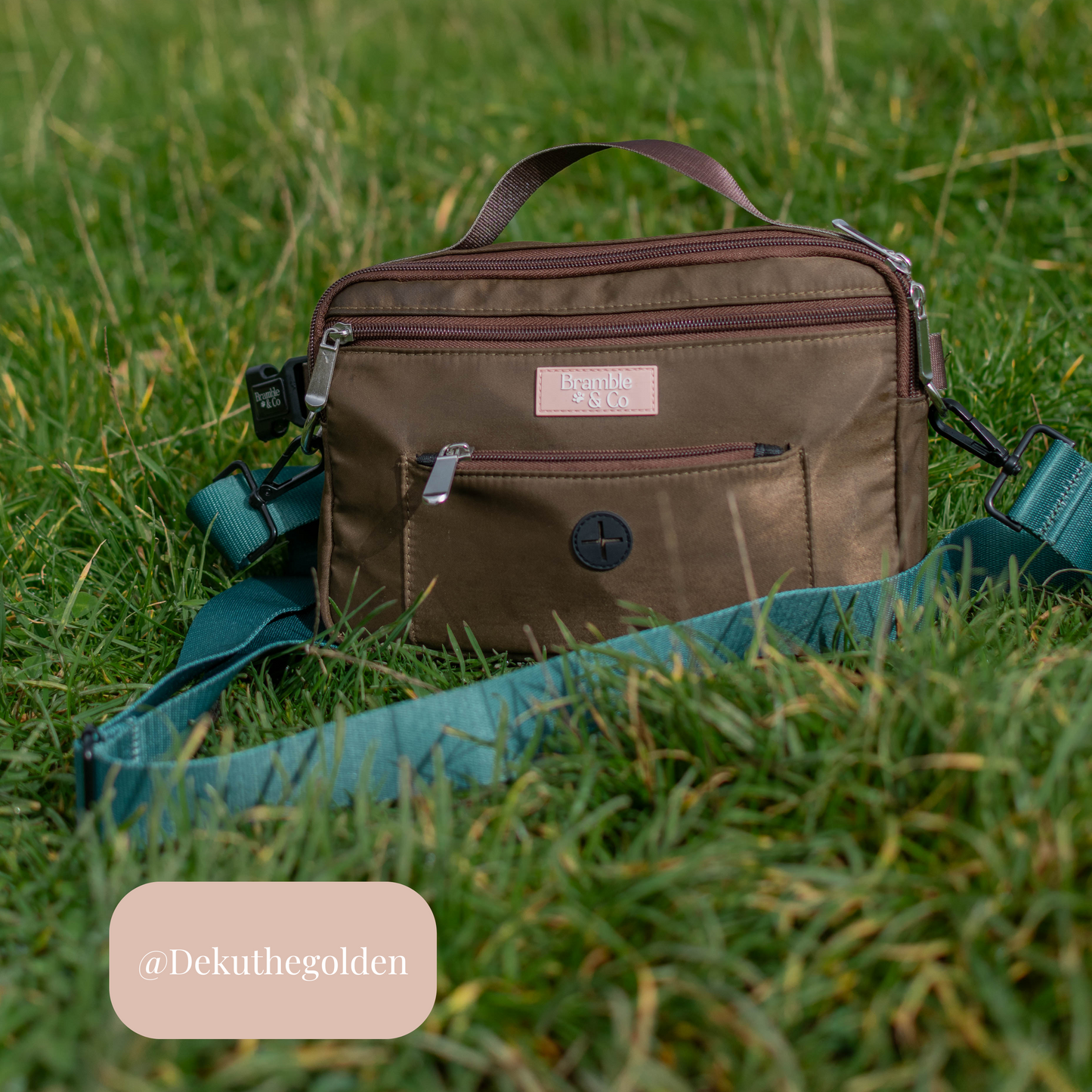 Dog Walking Bag - Brown