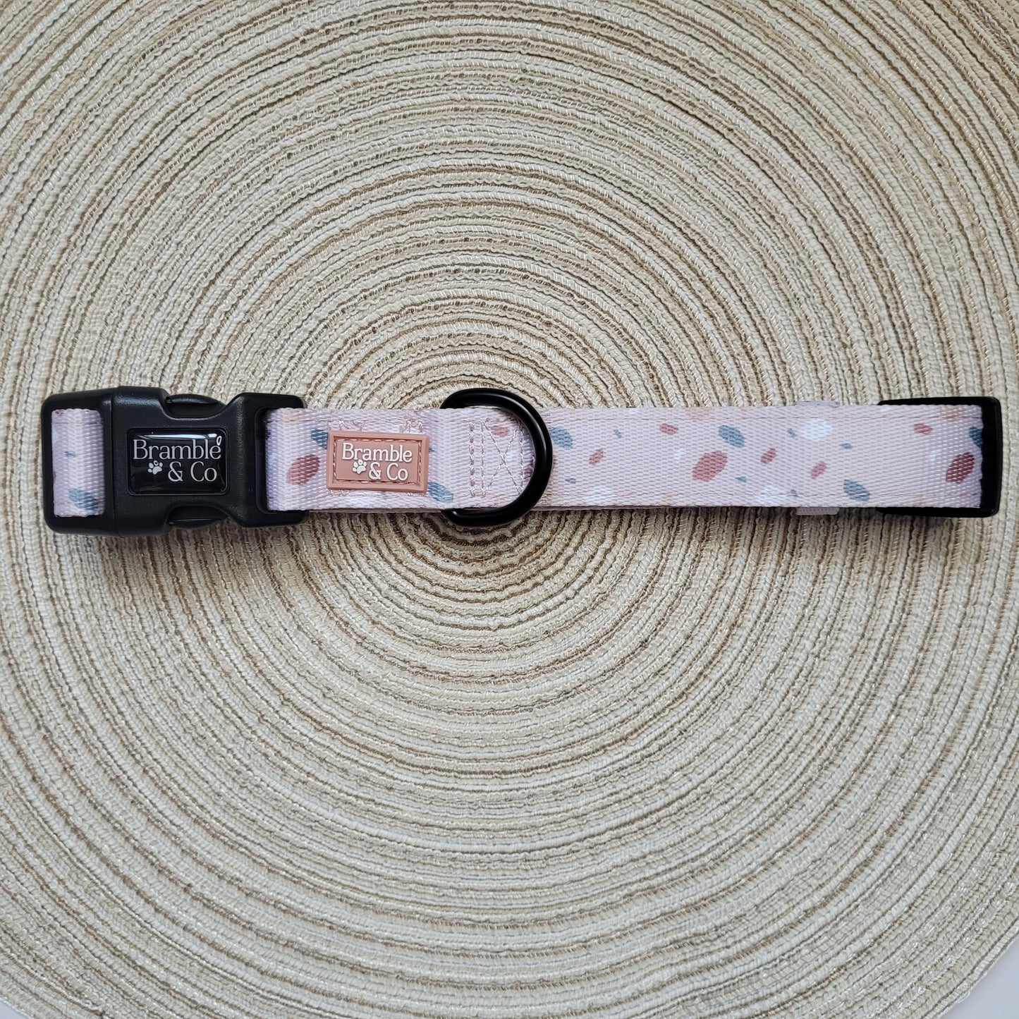 Adjustable Collar - Blush Terrazzo