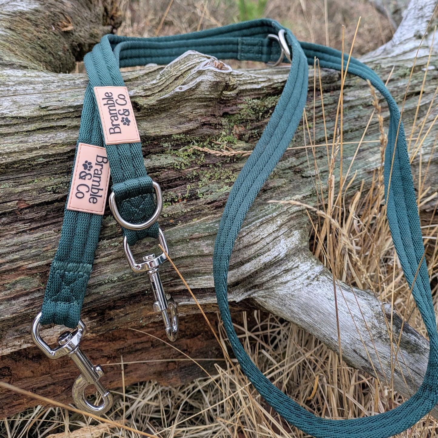 Double Lead - Forest Green