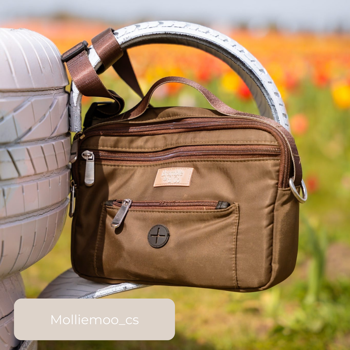 Dog Walking Bag - Brown