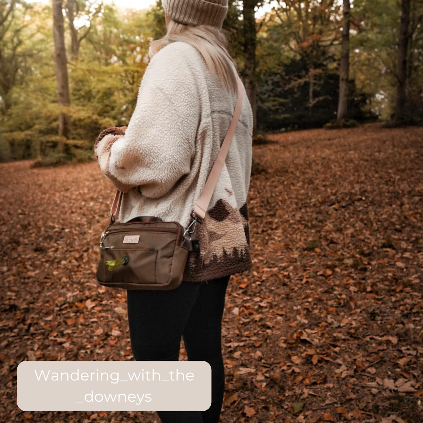 Dog Walking Bag - Brown