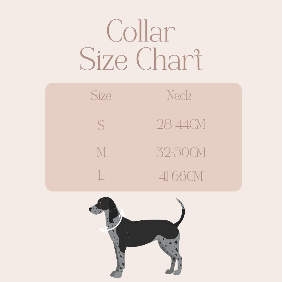 Adjustable Collar - Blush Terrazzo